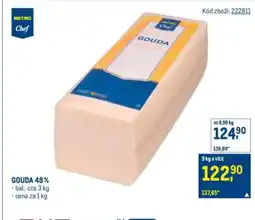 Makro Gouda 48% nabídka