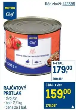 Makro Rajčatový protlak nabídka