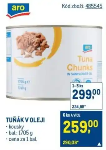 Makro Tuňák v oleji nabídka