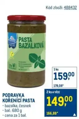 Makro Podravka kořenící pasta nabídka