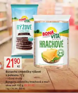 Žabka BONAVITA chlebíčky rýžo s polevou nabídka