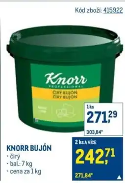 Makro Knorr bujón nabídka