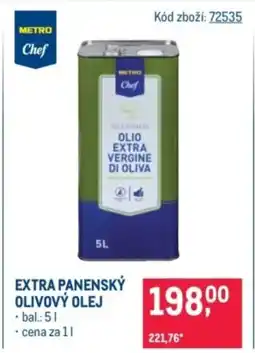 Makro Extra panenský olivový olej nabídka