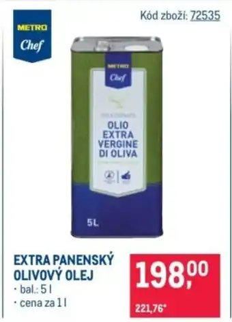 Makro Extra panenský olivový olej nabídka