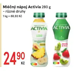 Žabka Mléčný nápoj Activia nabídka