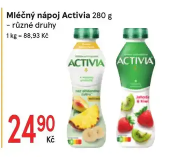 Žabka Mléčný nápoj Activia nabídka