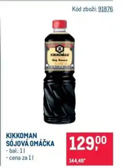 Makro Kikkoman sójová omáčka nabídka