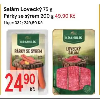 Žabka Salám Lovecký nabídka