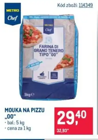 Makro Mouka na pizzu nabídka