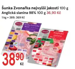 Žabka Šunka Zvonařka nejvyšší jakosti nabídka