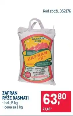 Makro Zafran rýže basmati nabídka