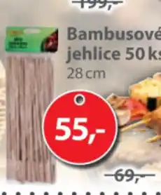 Kitos Bambusové jehlice 50 ks nabídka