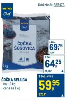 Makro Čočka beluga nabídka