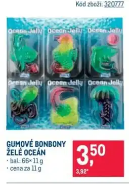 Makro Gumové bonbony želé oceán nabídka