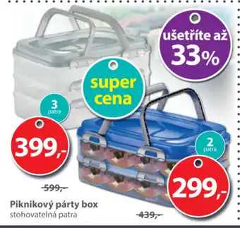 Kitos Piknikový párty box stohovatelná patra nabídka