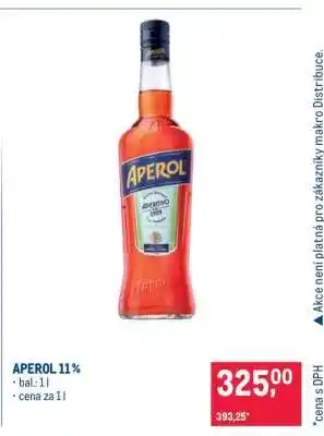 Makro Aperol 11 % nabídka