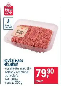 Makro Hovězí maso mělněné nabídka