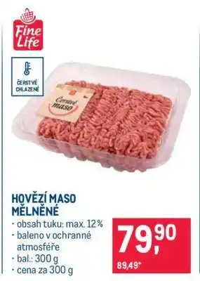 Makro Hovězí maso mělněné nabídka
