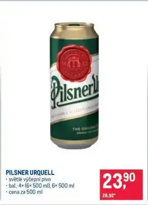 Makro Pilsner Urquell nabídka