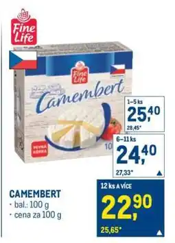 Makro Camembert nabídka