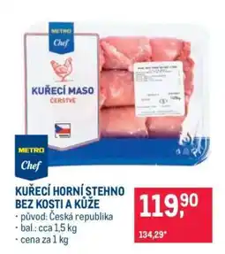 Makro Kuřecí horní stehno bez kosti a kůže nabídka