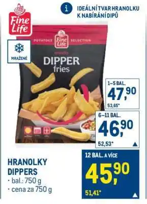 Makro Hranolky Dippers nabídka
