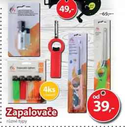 Kitos Zapalovače nabídka
