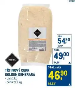 Makro Třtinový cukr Golden Demerara nabídka