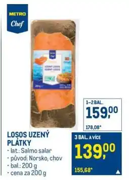 Makro Losos uzený plátky nabídka