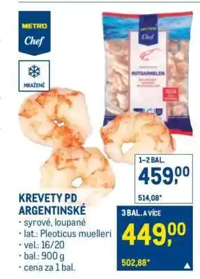 Makro KREVETY PD ARGENTINSKÉ nabídka