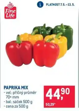 Makro Paprika mix nabídka