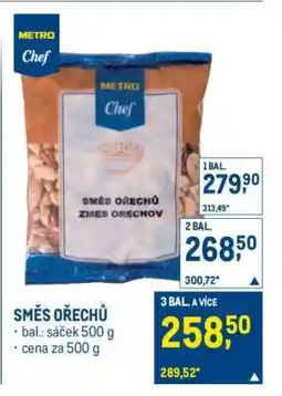 Makro Směs ořechů nabídka