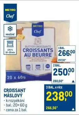 Makro Croissant máslový nabídka