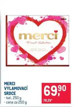 Makro MERCI VYLAMOVACÍ SRDCE nabídka