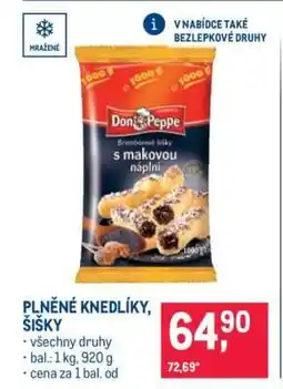 Makro Plněné knedlíky, šišky nabídka
