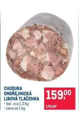 Makro CHODURA ONDŘEJNICKÁ LIBOVÁ TLAČENKA nabídka