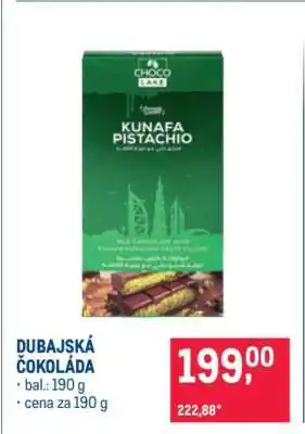 Makro Dubajská čokoláda nabídka
