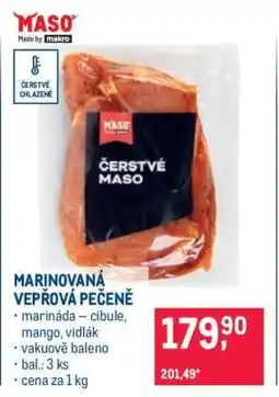 Makro MARINOVANÁ VEPŘOVÁ PEČENĚ nabídka