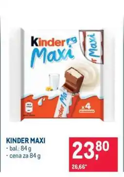 Makro Kinder Maxi nabídka