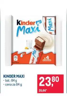 Makro Kinder Maxi nabídka