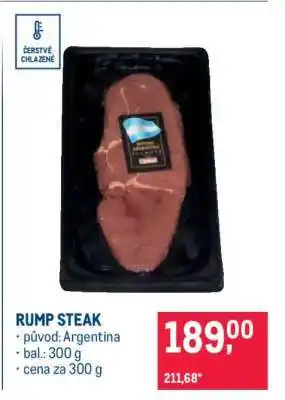 Makro Rump steak nabídka