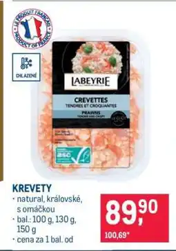 Makro Krevety nabídka