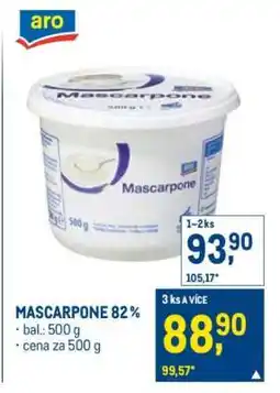 Makro Mascarpone 82 % nabídka