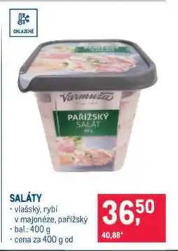 Makro Saláty nabídka