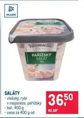 Makro Saláty nabídka