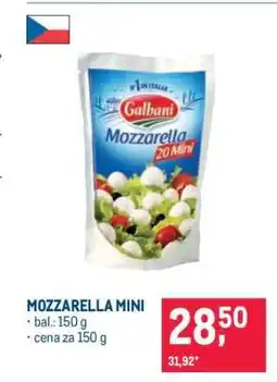 Makro Mozzarella mini nabídka