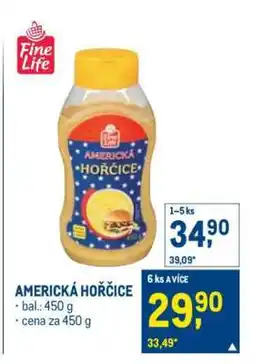 Makro AMERICKÁ HOŘČICE nabídka