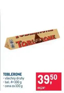 Makro Toblerone nabídka