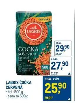Makro Lagris Čočka červená nabídka