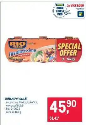 Makro Tuňákový salát nabídka